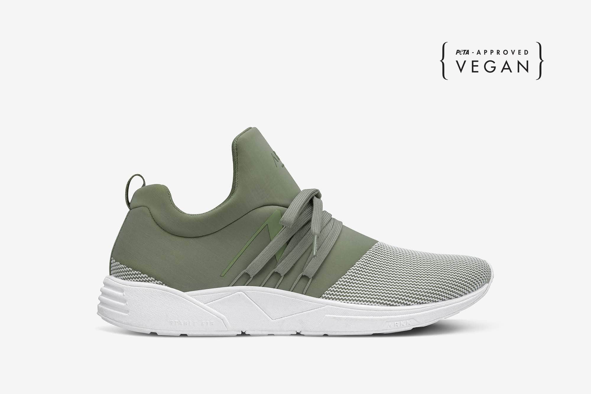 ARKK Collection Raven S-E15 Granite Green Off White Mesh - Men Raven