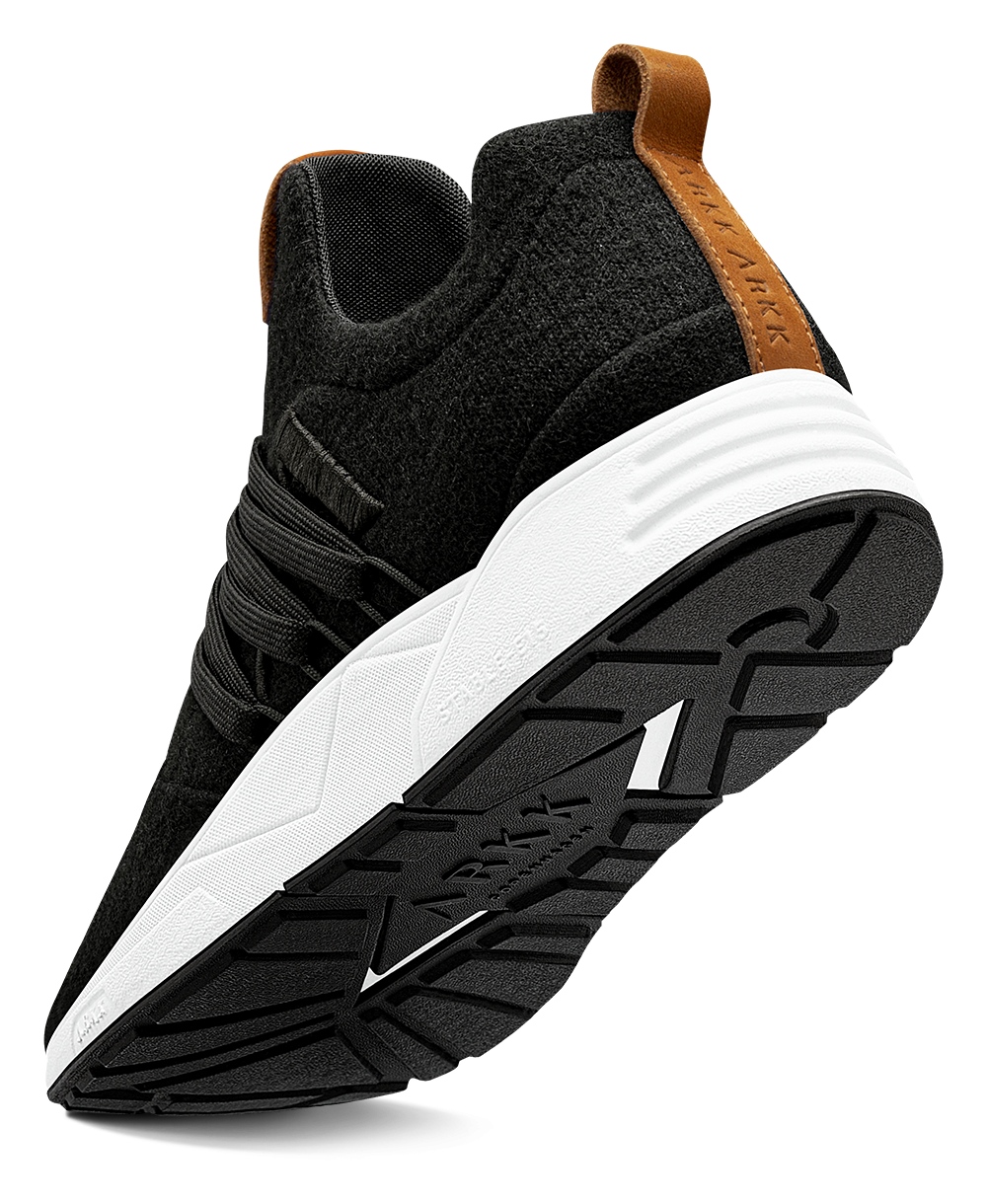 ARKK Collection Raven Wool S-E15 | Black Brown | Men Raven