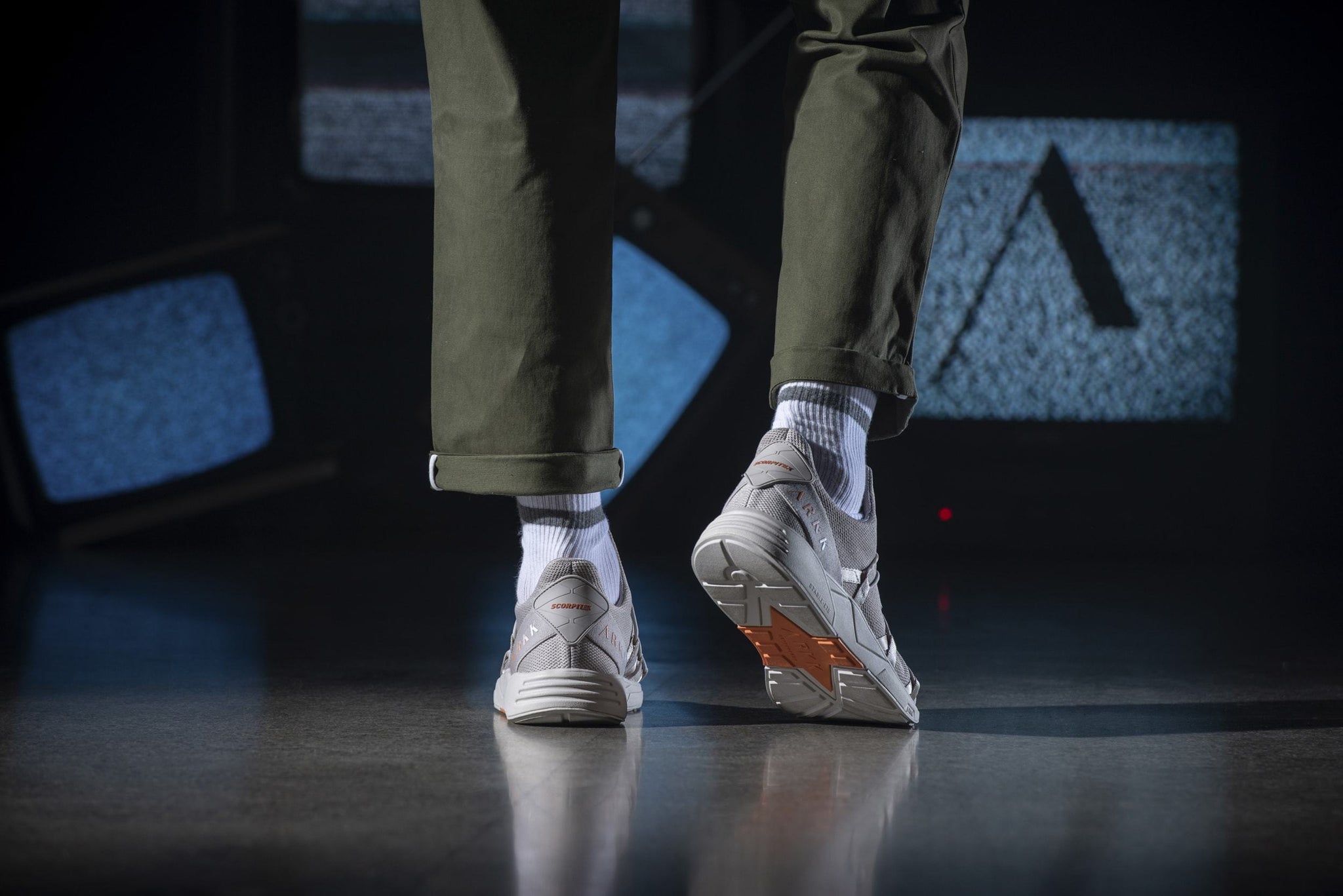 ARKK Copenhagen - Superior Line Scorpitex Mesh S-E15 Silver Gray Light Rust-MEN Scorpitex Silver Gray