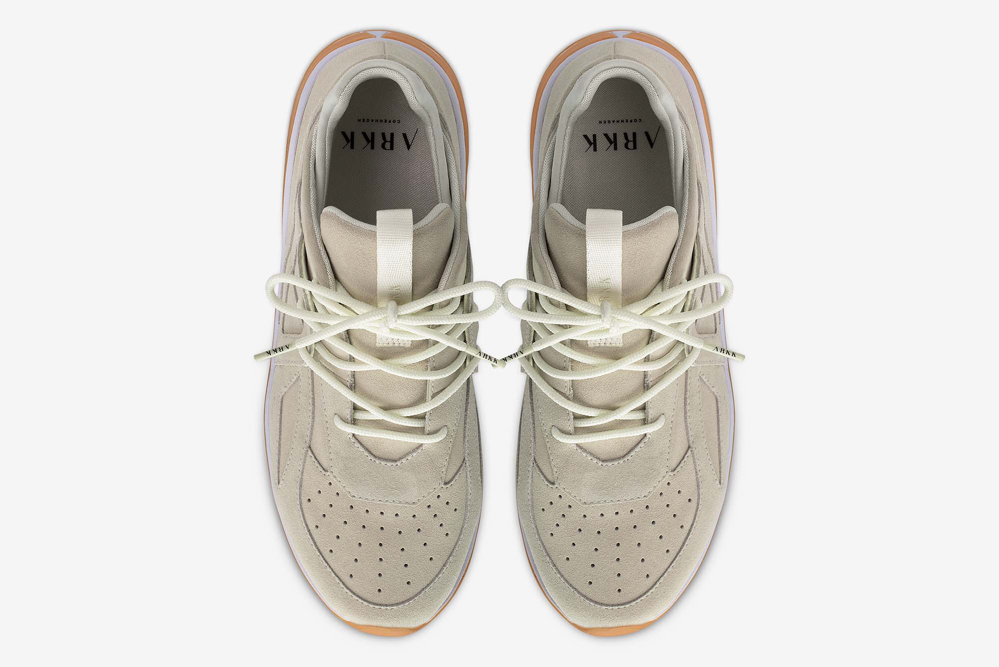 ARKK Copenhagen - Main Line Solianze Suede F-G2 Off White Light Gum - Women Solianze Off White