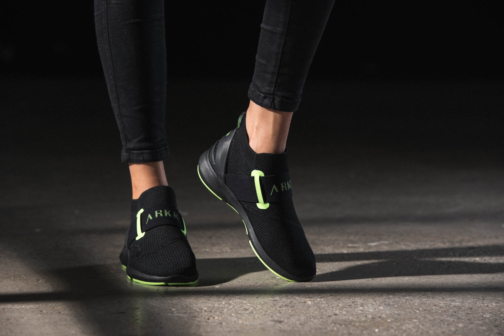 ARKK Copenhagen - Superior Line Spyqon FG 2.0 H-X1 Black Luminous Green - Women Spyqon
