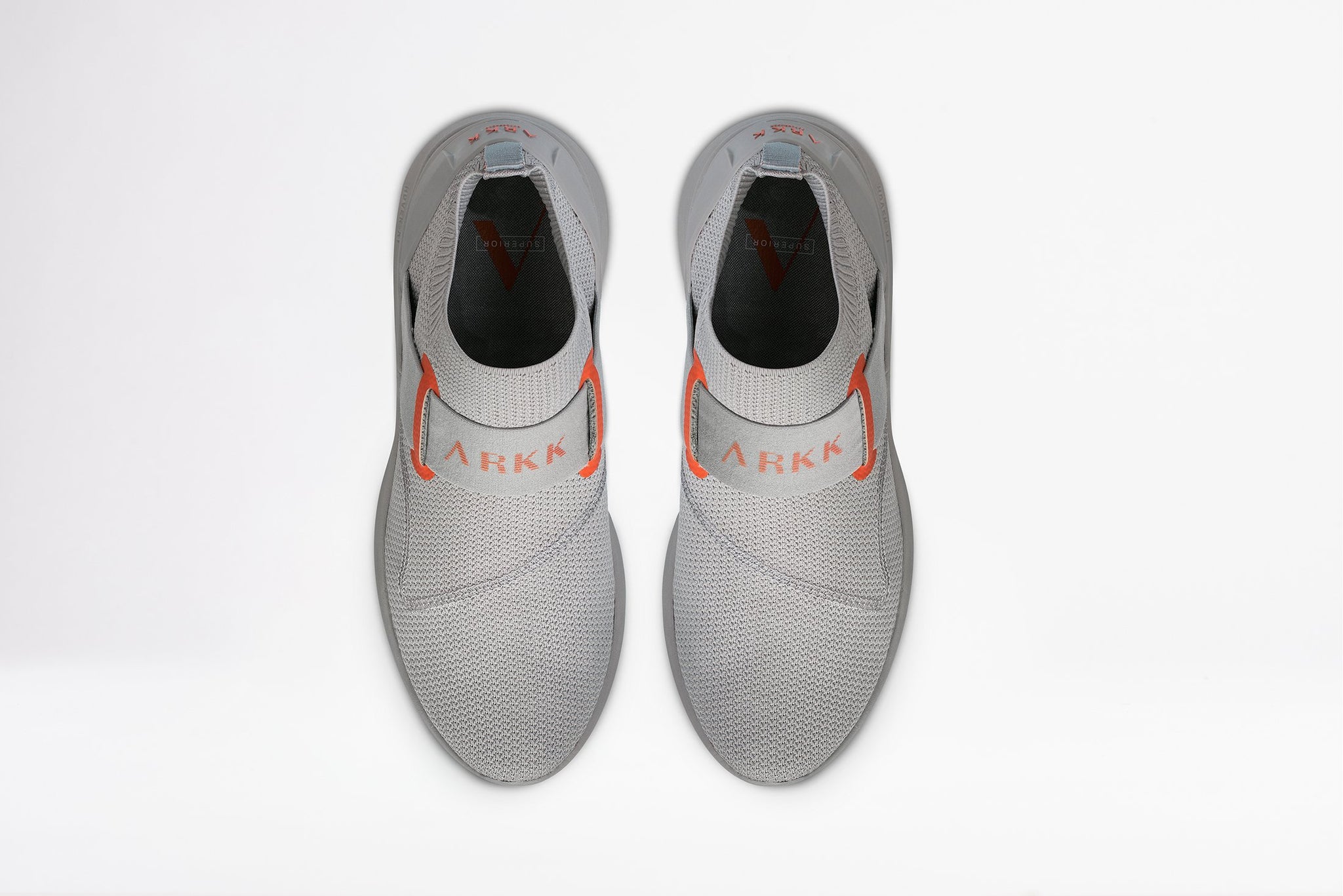 ARKK Copenhagen - Superior Line Spyqon FG 2.0 H-X1 Dove Grey Bright Red - Men Spyqon