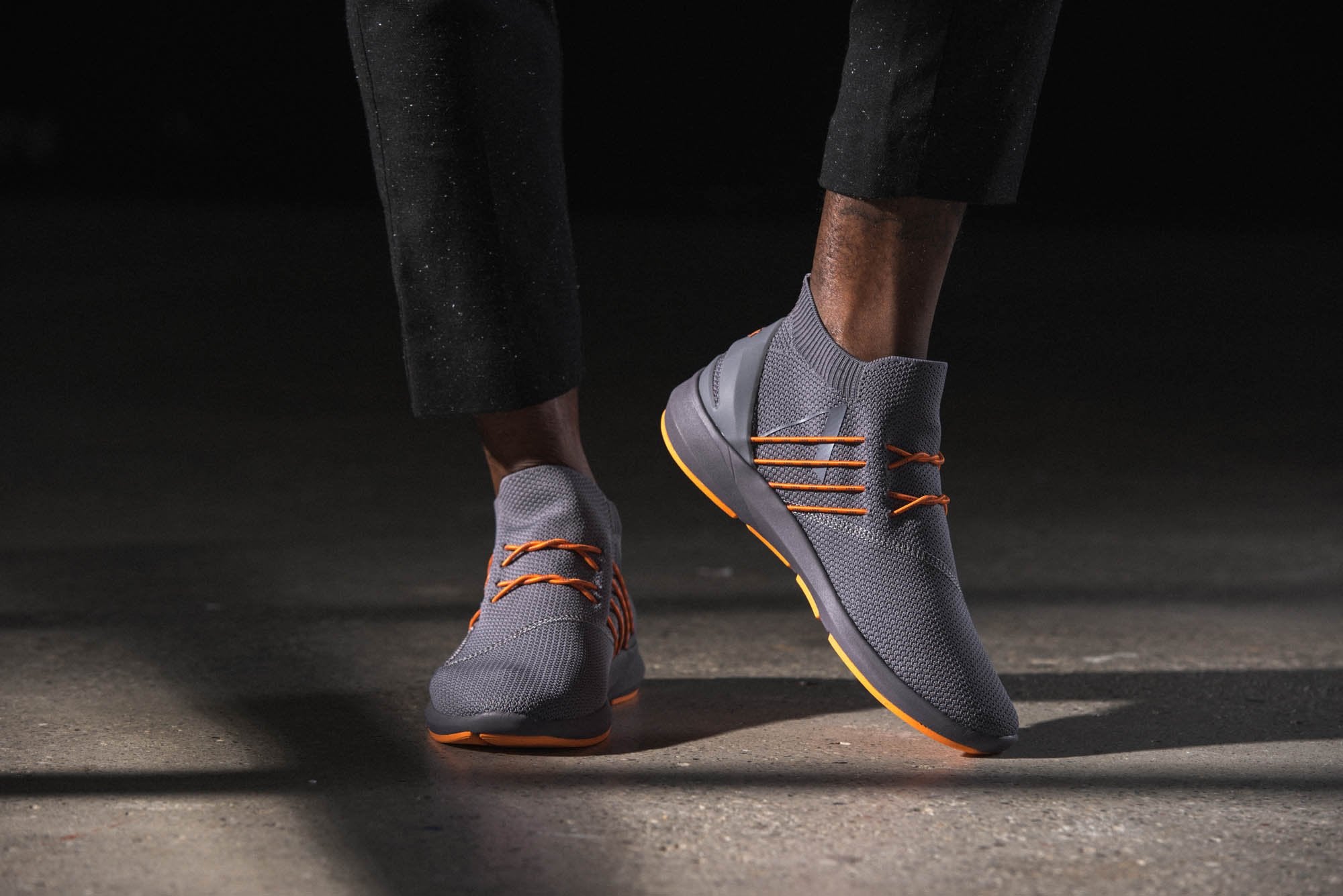 ARKK Copenhagen - Main Line Spyqon FG H-X1 Shark Grey Orange - Men Spyqon