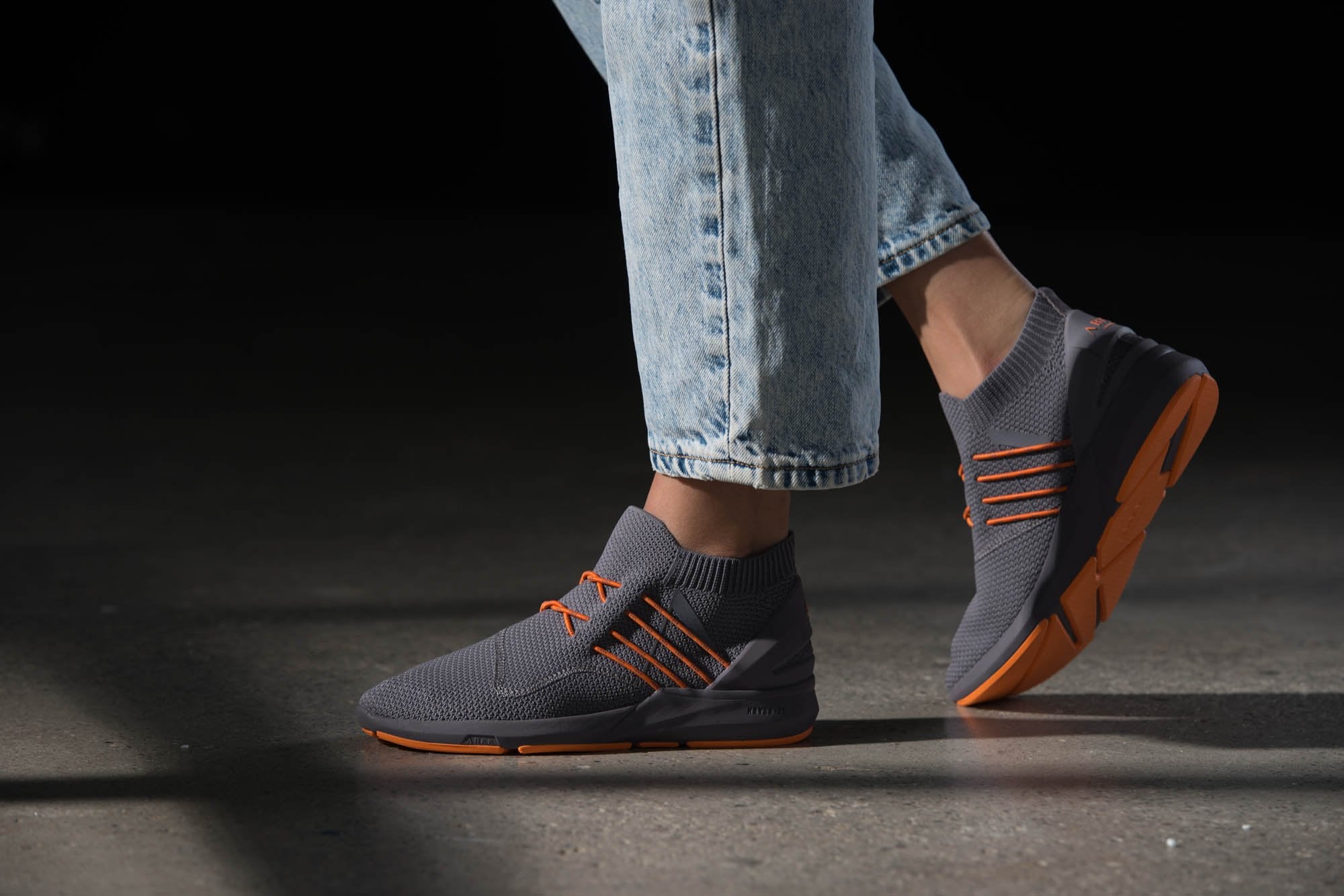 ARKK Copenhagen - Main Line Spyqon FG H-X1 Shark Grey Orange - Women Spyqon