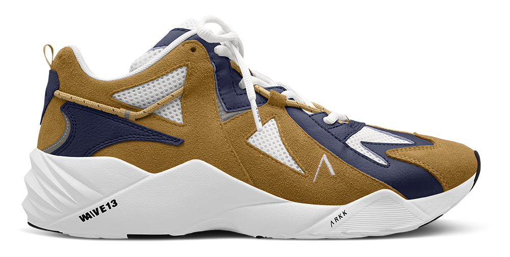 ARKK Collection Tuzon Suede W13 | Honey Mustard Patriot Blue | Women Tuzon