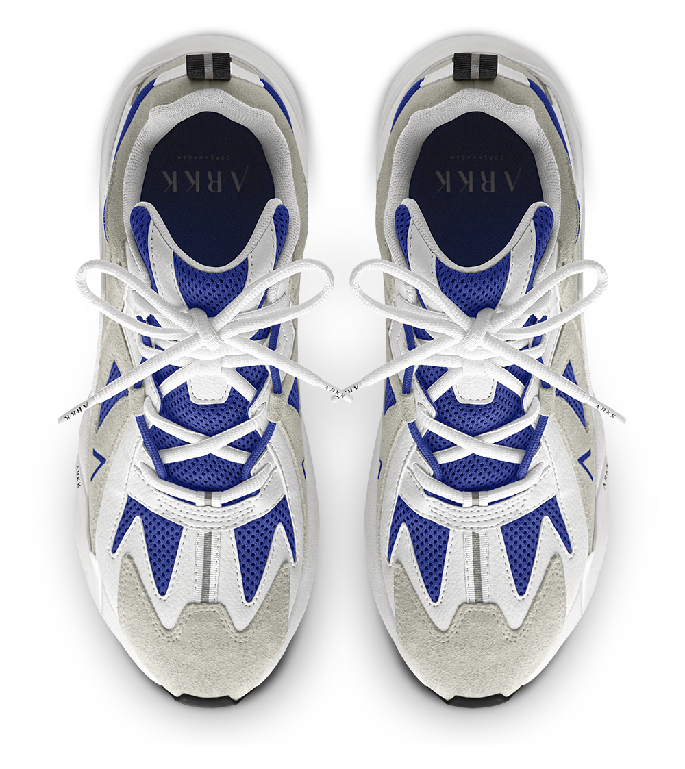 ARKK Collection Tuzon Suede W13 | White Dazzling Blue | Women Tuzon