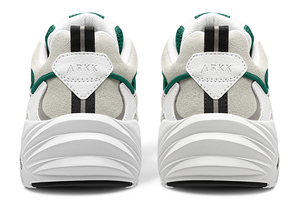 ARKK Collection Tuzon Suede W13 | White Evergreen | Women Tuzon