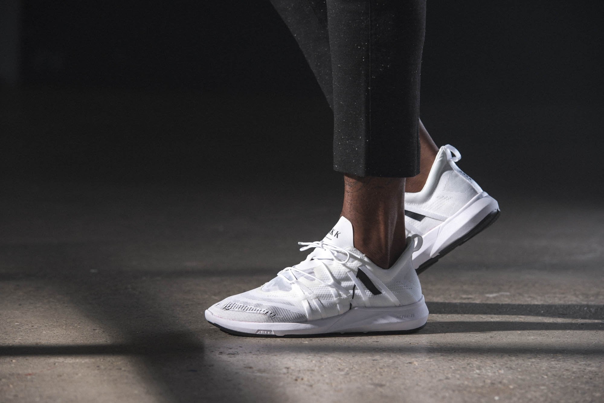 ARKK Copenhagen - Essential Line Velcalite CM H-X1 White Black - Men Velcalite