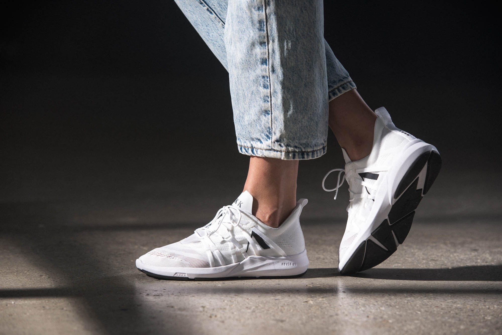 ARKK Copenhagen - Essential Line Velcalite CM H-X1 White Black - Women Velcalite