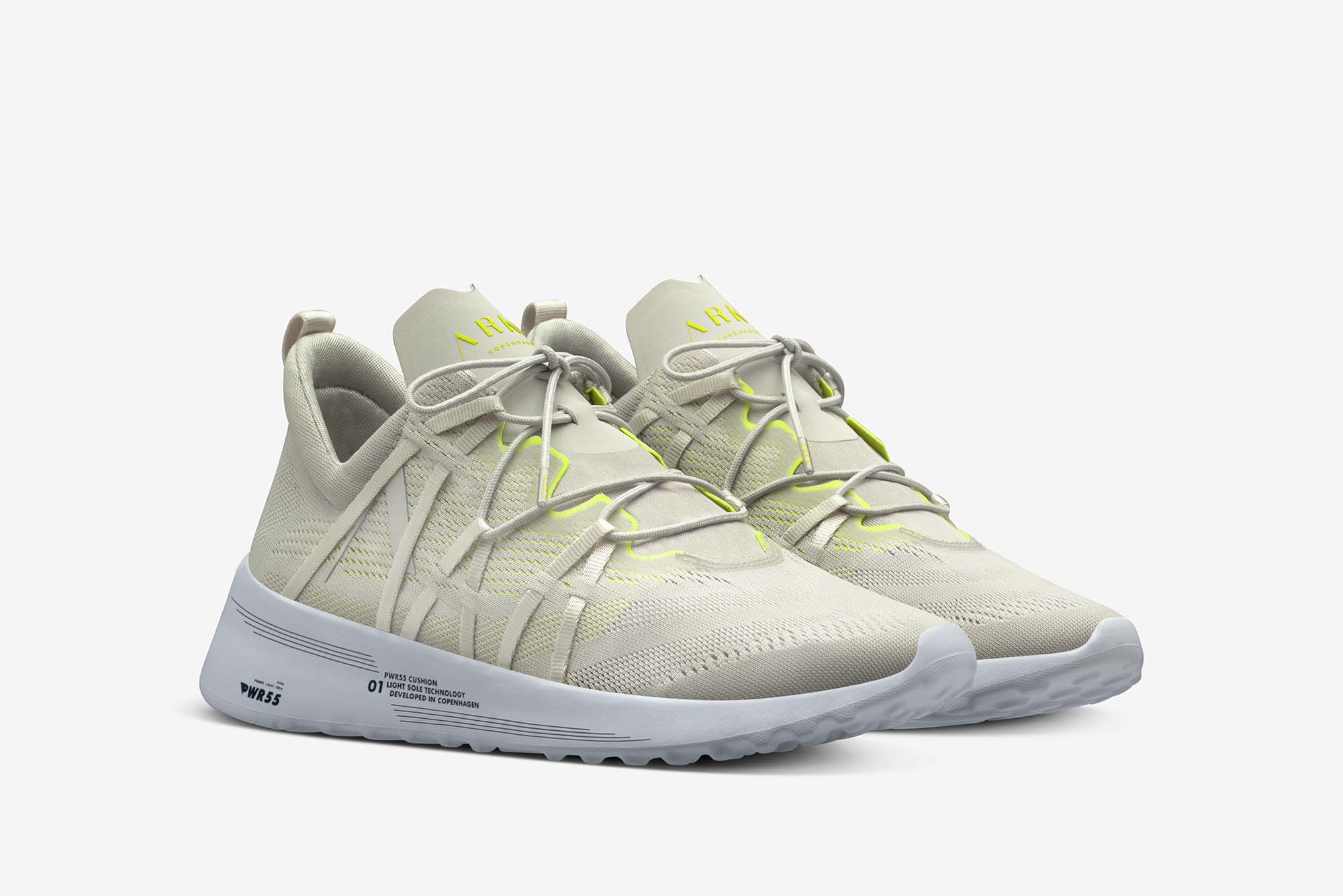 ARKK Collection Velcalite CM PWR55 Wind Grey Bright Lemon - Men Velcalite Wind Grey