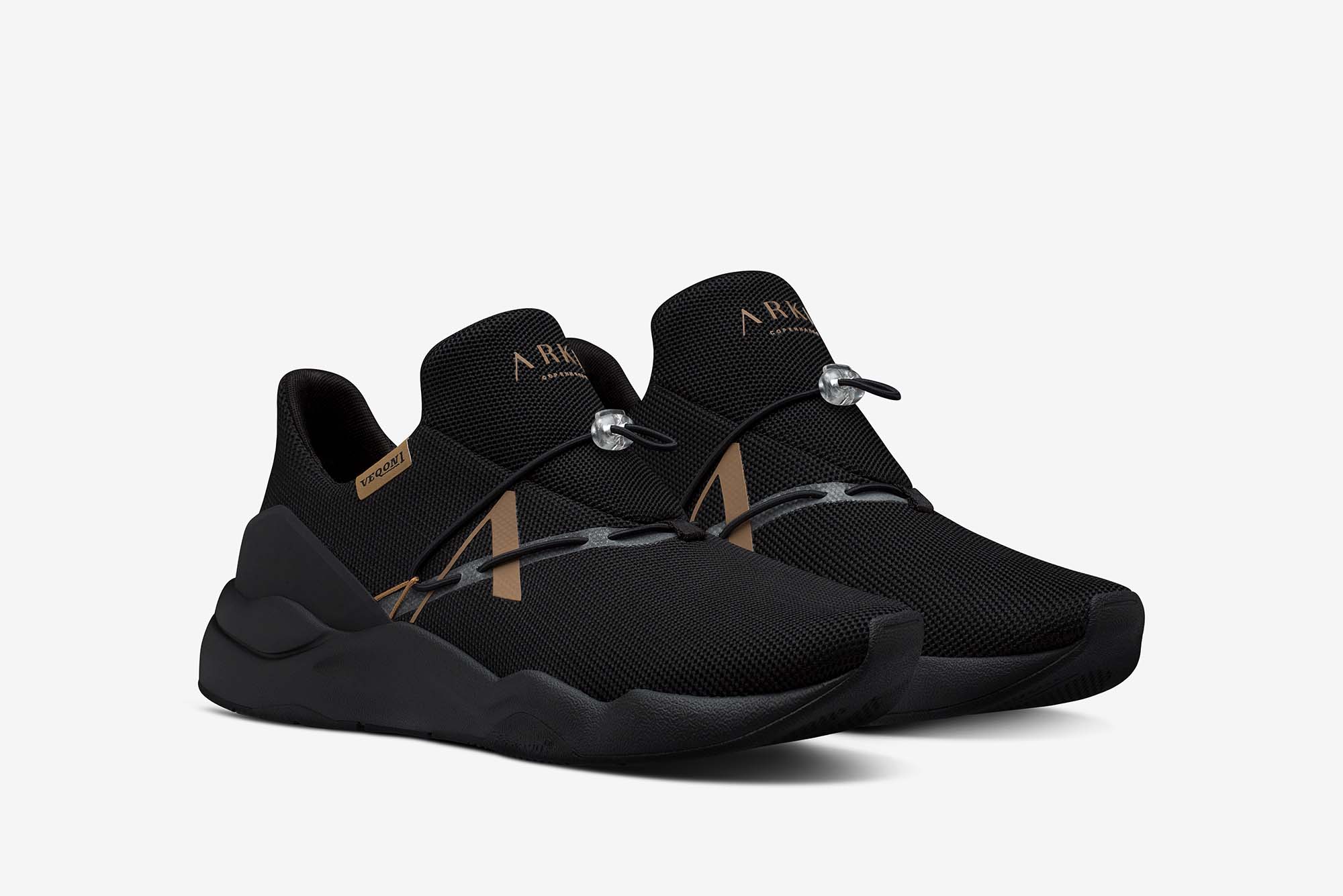 ARKK Collection Veqon1 Mesh F-PRO90 Black Tan-Men Veqon1 Black