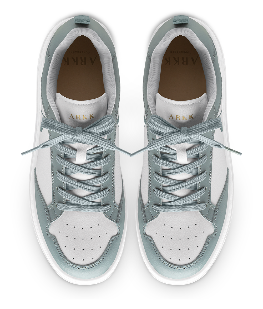 ARKK Collection Visuklass Leather Stratr65 | White Blue Surf | Men Visuklass