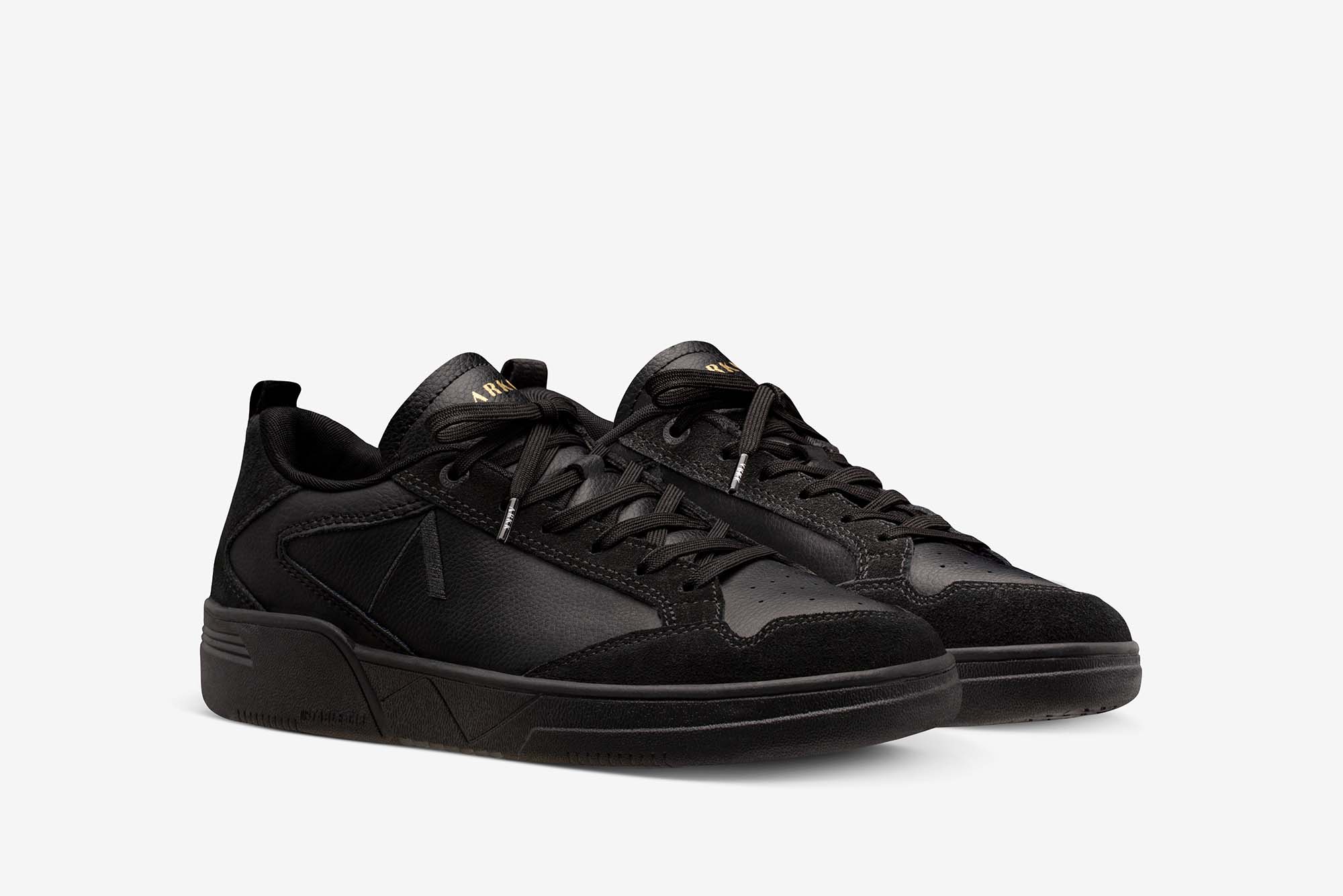 ARKK Collection Visuklass Leather Suede S-C18 | Triple Black | Men Visuklass