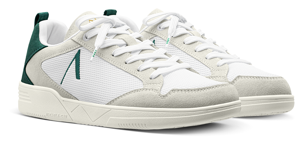 ARKK Collection Visuklass Mesh Suede S-C18 | White Evergreen | Women Visuklass