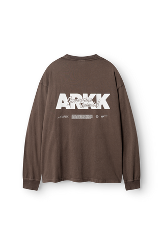 ARKK Apparel ARKK Boxy Crew 2.0 | Faded Brown Crewneck