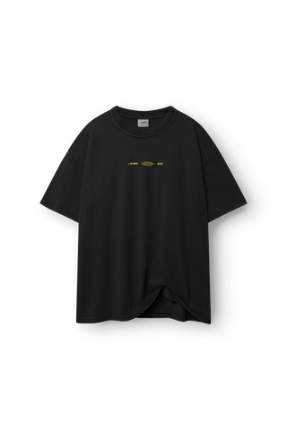 ARKK Apparel ARKK Boxy Tee 5.0 | Black Yellow T-Shirt