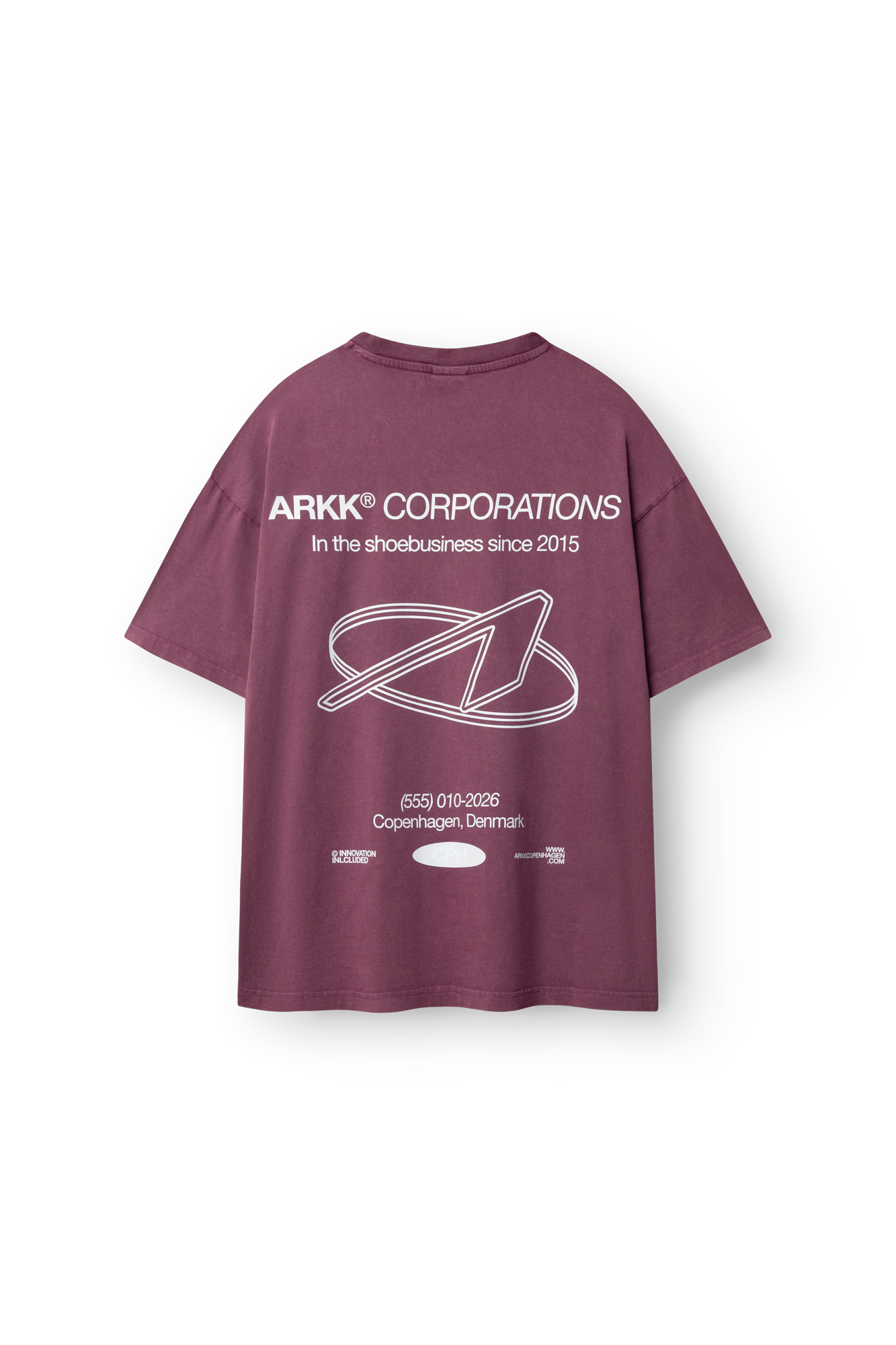 ARKK Apparel ARKK Boxy Tee 8.0 | Vintage Red T-Shirt