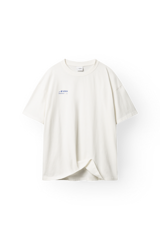 ARKK Apparel ARKK CPH Boxy Tee | Off White Solid Blue T-Shirt