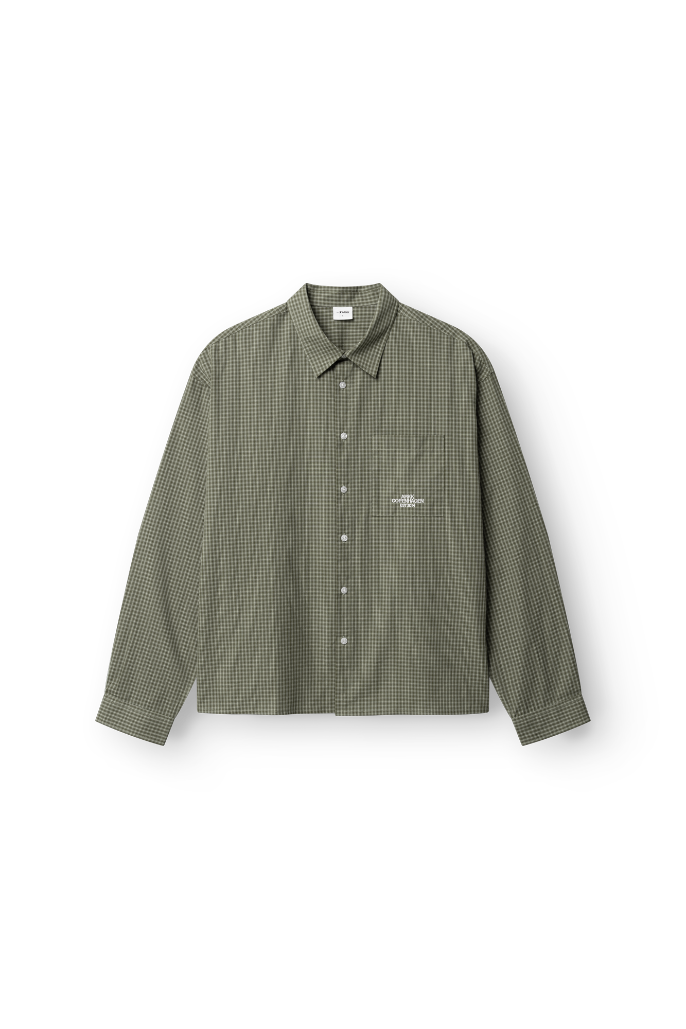 ARKK Apparel ARKK Checkered Shirt | Vintage Green Shirt