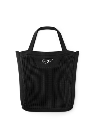 ARKK Accessories ARKK Crochet Tote Bag | Black Shoulderbag