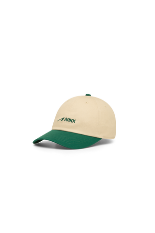 ARKK Accessories ARKK Duo Cap | Cream Vivid Green Cap