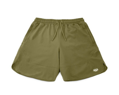 ARKK Apparel ARKK Essential Tech Shorts | Olive Drab White Shorts