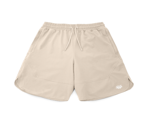 ARKK Apparel ARKK Essential Tech Shorts | Oyster Gray White Shorts