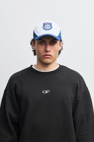 ARKK Accessories ARKK Football Cap | White Dark Blue Cap