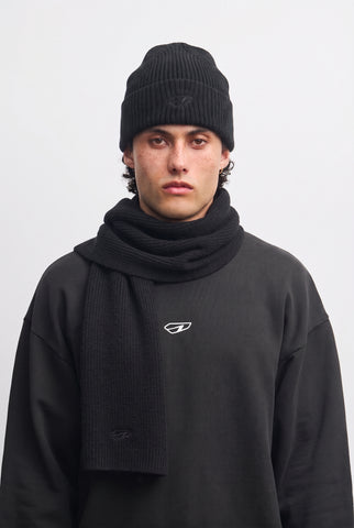ARKK Accessories ARKK Furry Scarf | Black Scarf