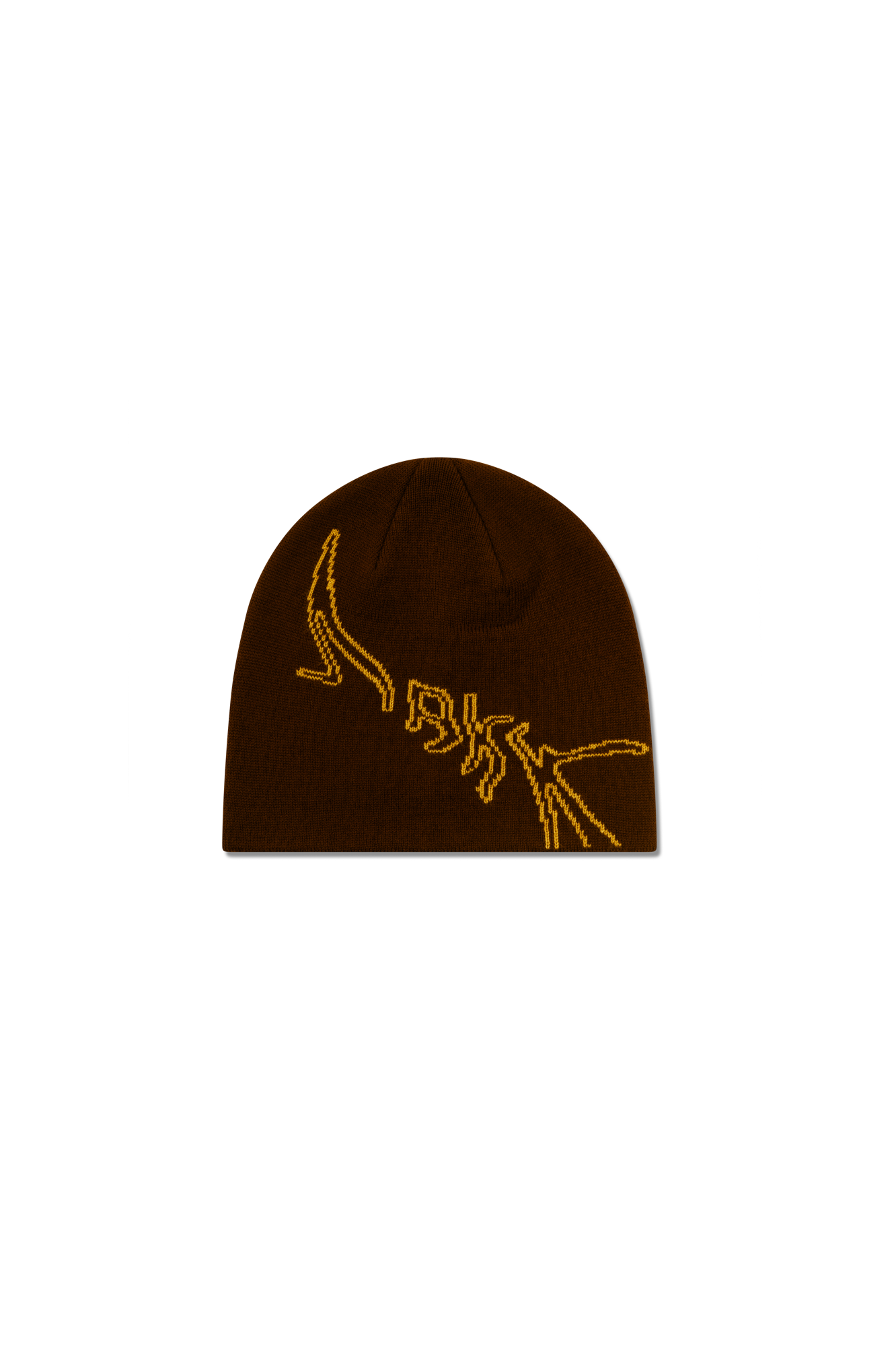 ARKK Accessories ARKK Graphic Beanie | Chocolate Yellow Beanie