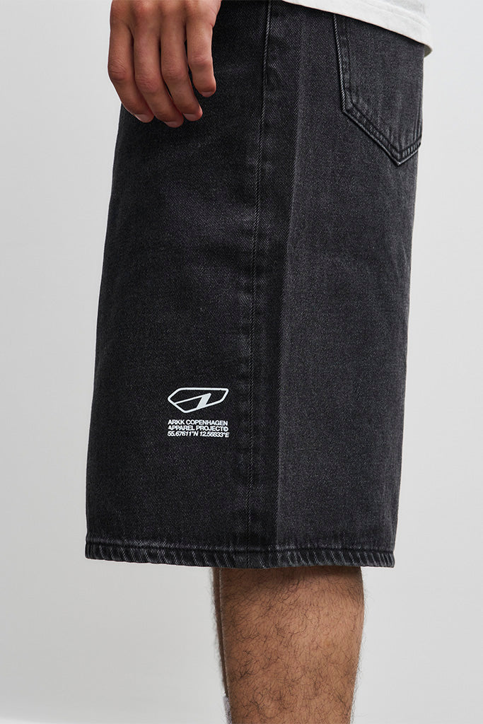 ARKK Apparel ARKK Jorts Faded | Black Shorts