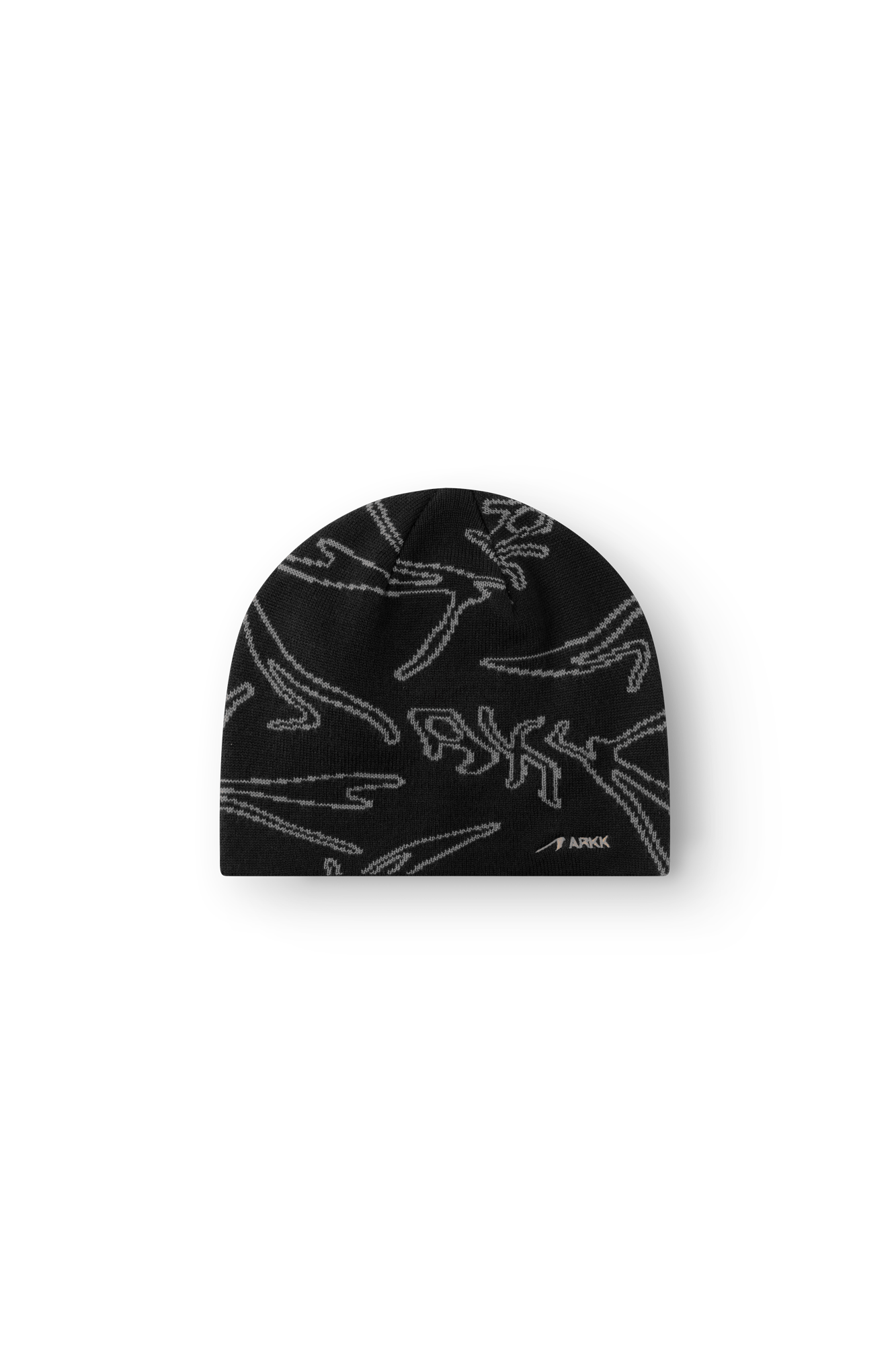 ARKK Accessories ARKK Liquid Beanie | Black Grey Beanie