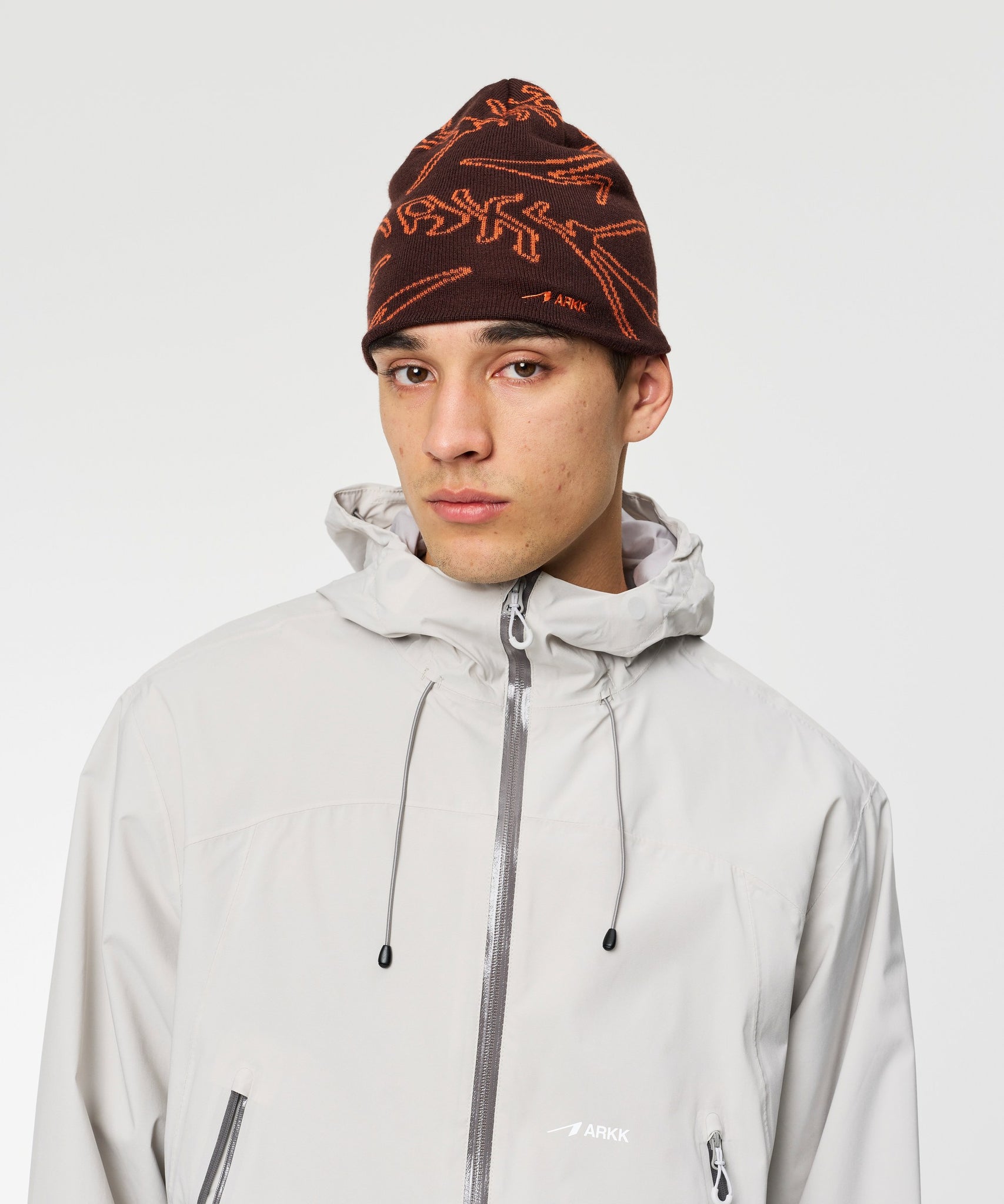 ARKK Accessories ARKK Liquid Beanie | Chocolate Orange Beanie