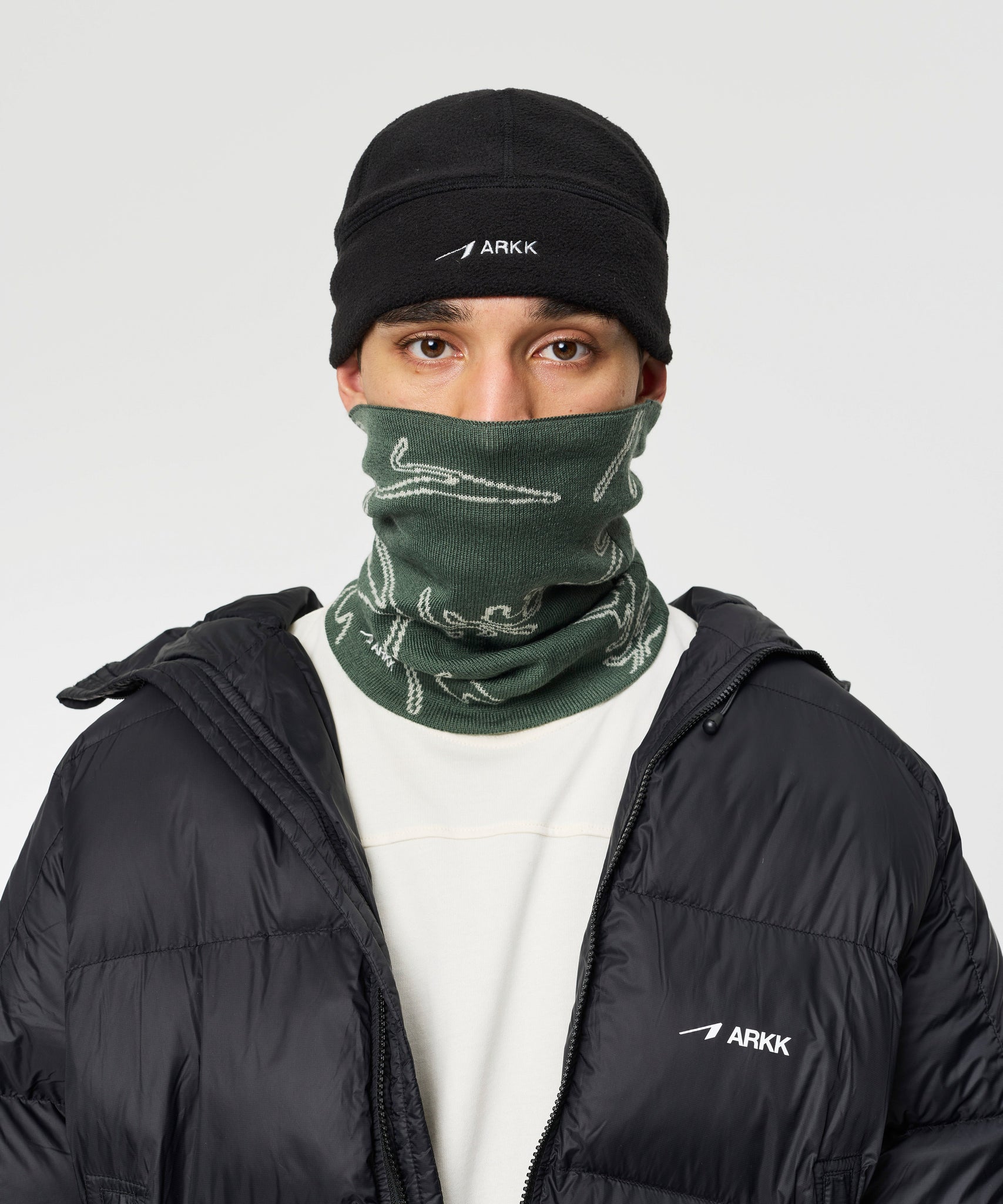 ARKK Accessories ARKK Liquid Neck Tube | Khaki Scarf