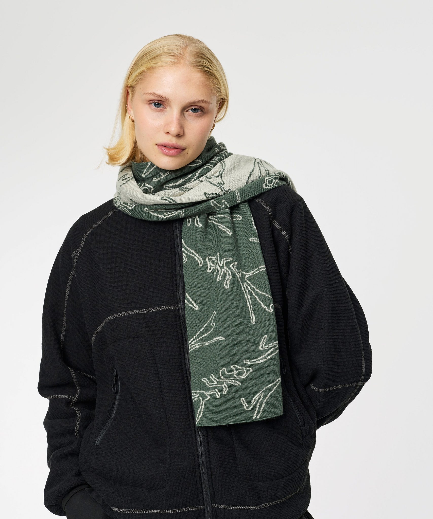 ARKK Accessories ARKK Liquid Scarf | Khaki Scarf
