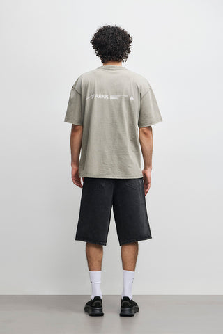 ARKK Apparel ARKK Logo Boxy Tee | Khaki T-Shirt