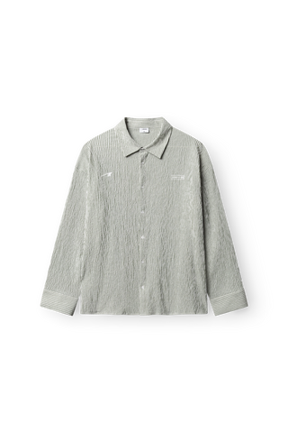 ARKK Apparel ARKK Logo Seersucker Shirt | Vintage Green Shirt