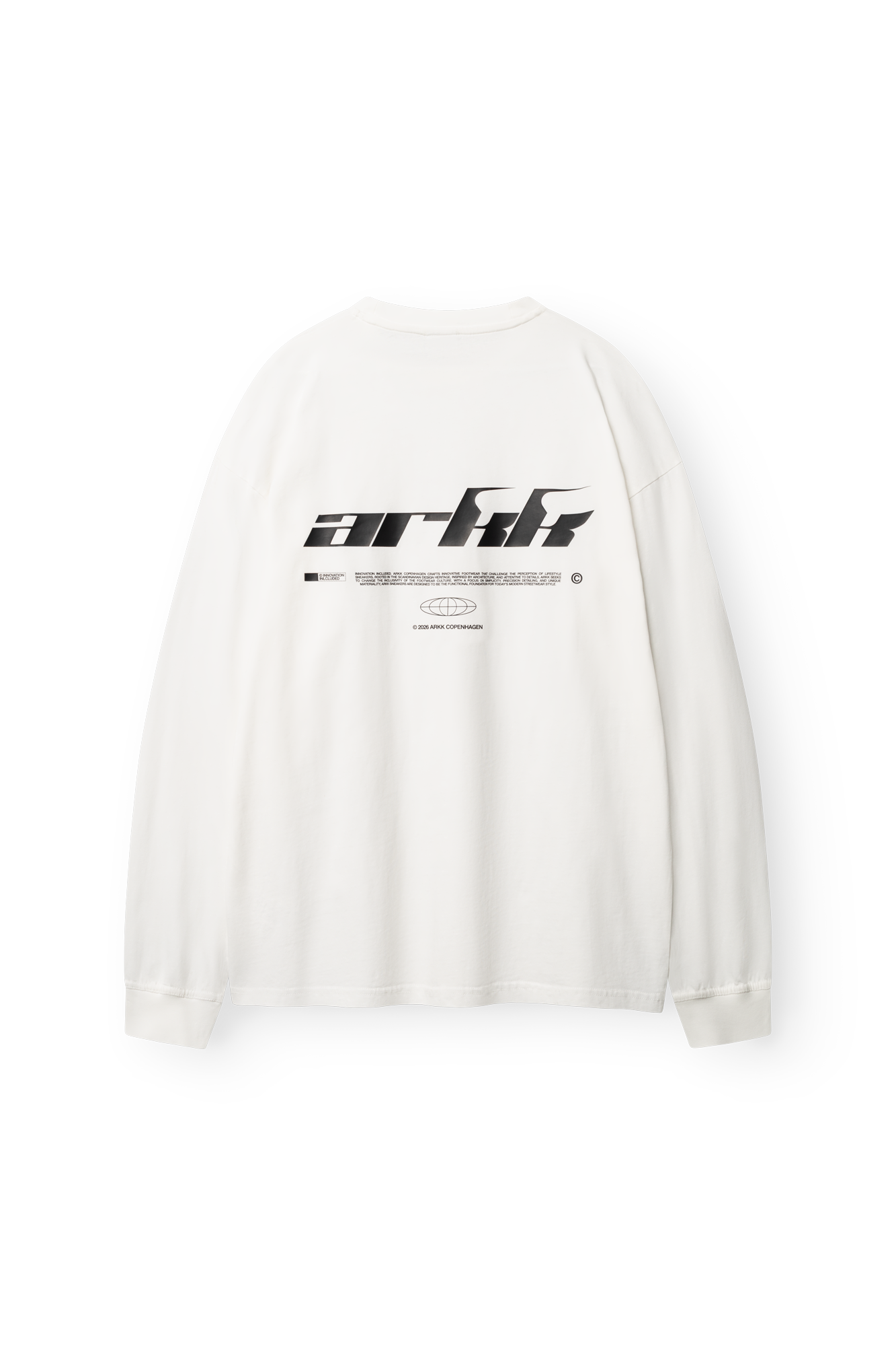 ARKK Apparel ARKK Long Sleeve 6.0 | Off White T-Shirt