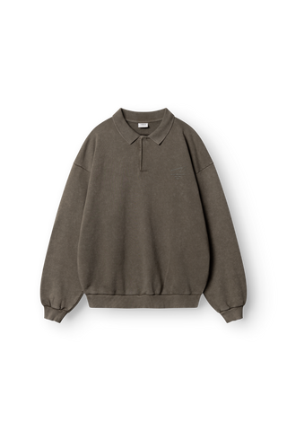 ARKK Apparel ARKK Long Sleeve Polo 1.0 | Olive Sweatshirt