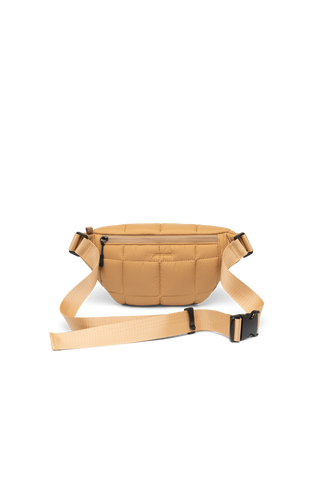 ARKK Accessories ARKK Padded Logo Bumbag | Tan Bumbag