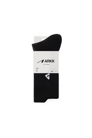 ARKK Accessories ARKK Tech Socks 3-pack | Black Socks