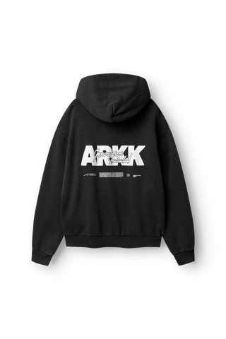 ARKK Apparel ARKK Zip Hoodie 1.0 | Black Hoodie