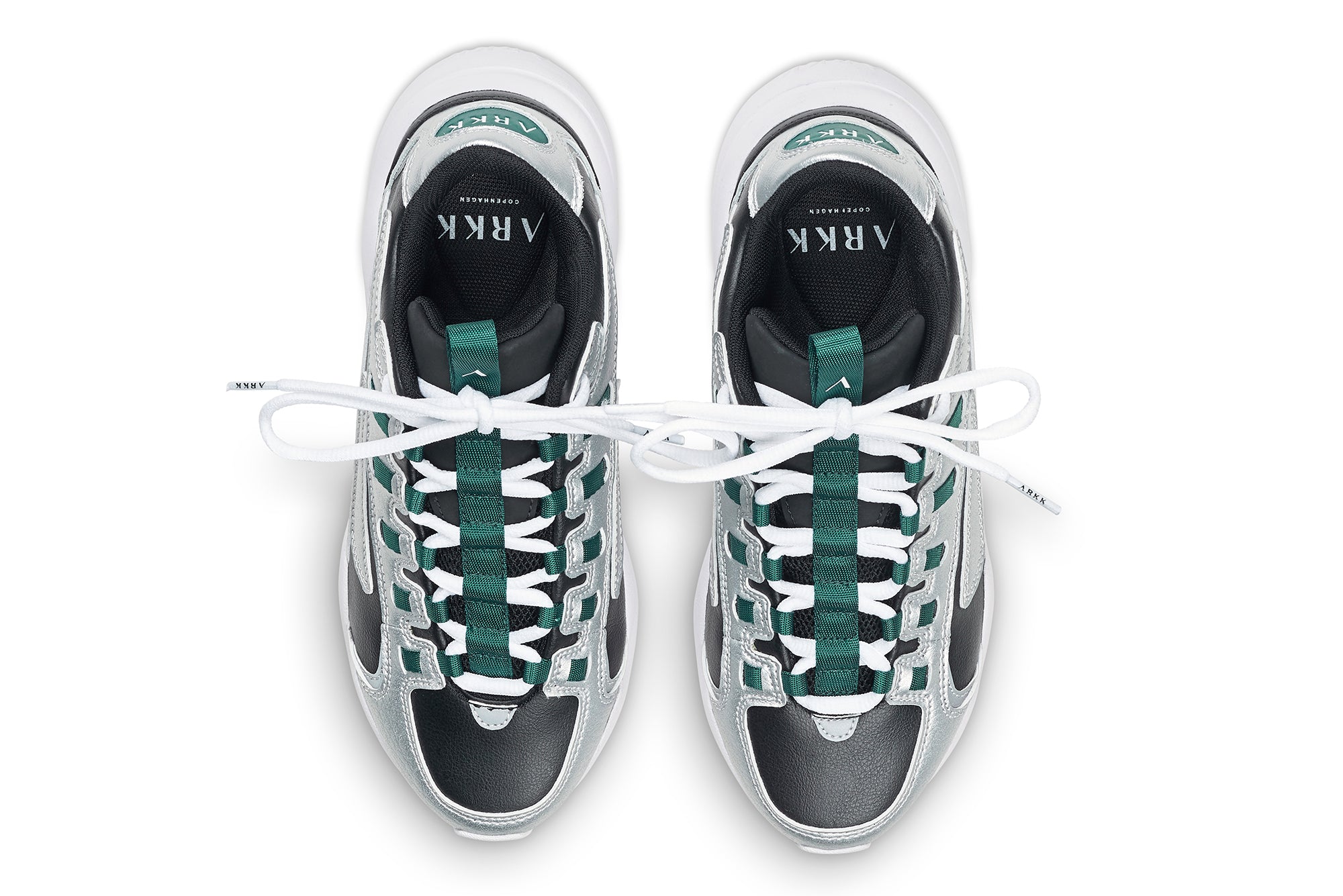 ARKK SMU Apaze Leather F-PRO90 | Silver Black | Women Apaze