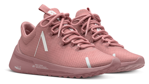 ARKK SMU Axionn Mesh PWR55 | Ash Rose White | Women Axionn