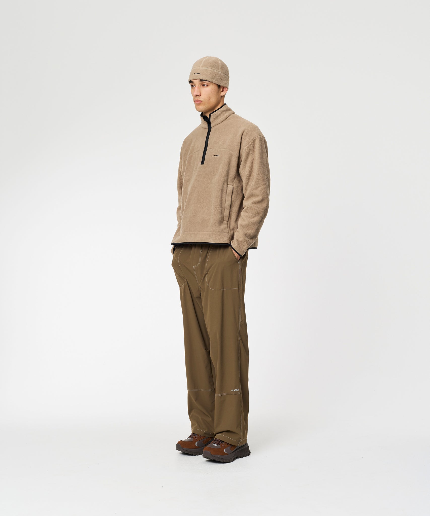 ARKK Accessories Elda Fleece Beanie | Taupe Beanie