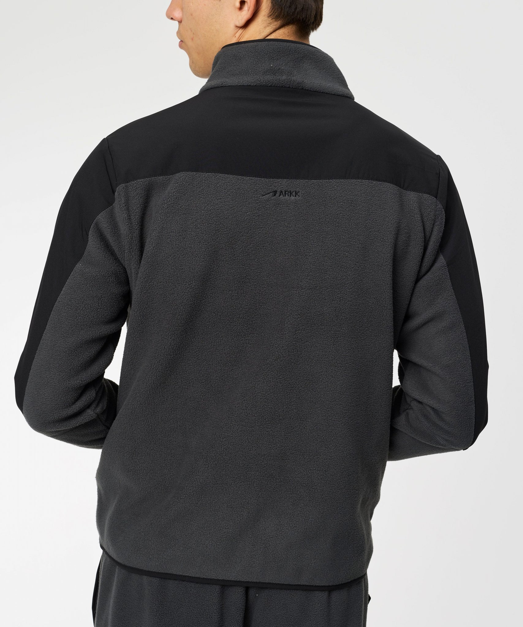 ARKK Apparel Elda Fleece Jacket | Dark Grey Jacket