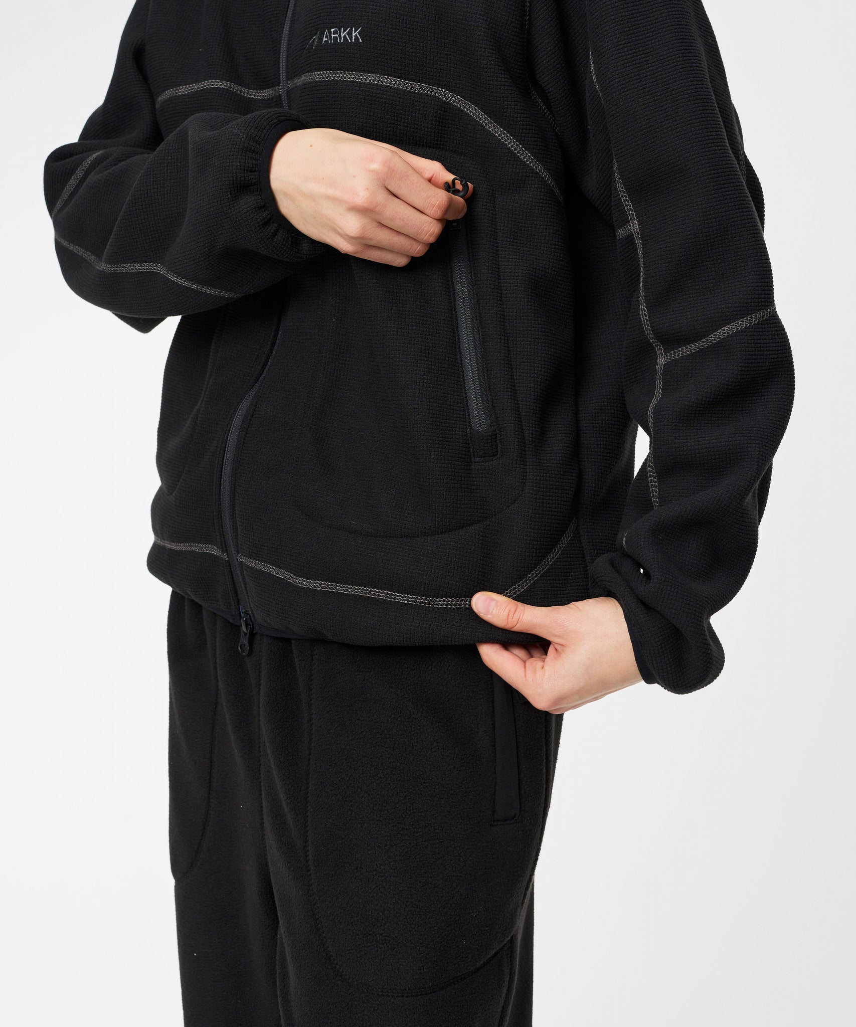 ARKK Apparel Fleece | Black Jacket