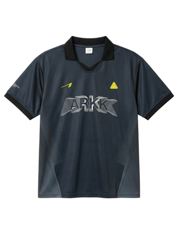 ARKK Apparel Football Shirt | Navy Black Yellow T-Shirt