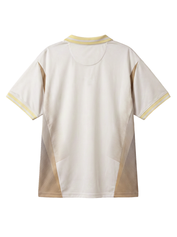 ARKK Apparel Football Shirt | White Beige Grey T-Shirt