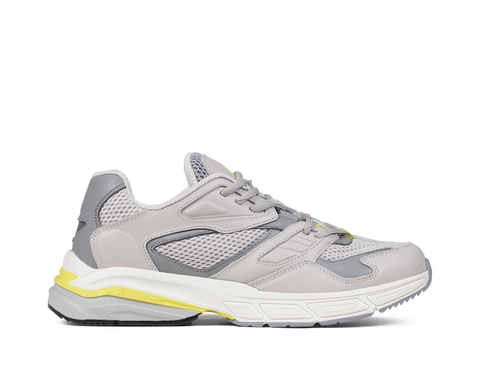 ARKK Collection Gravity Leather Space-R | Vapor Grey Acid Lime | Men Gravity